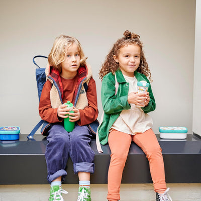 Mepal - Lunch-Set Campus Little Dutch - Set für Kinder mit Pop-up Trinkflasche & Lunchbox - Lunch-Se