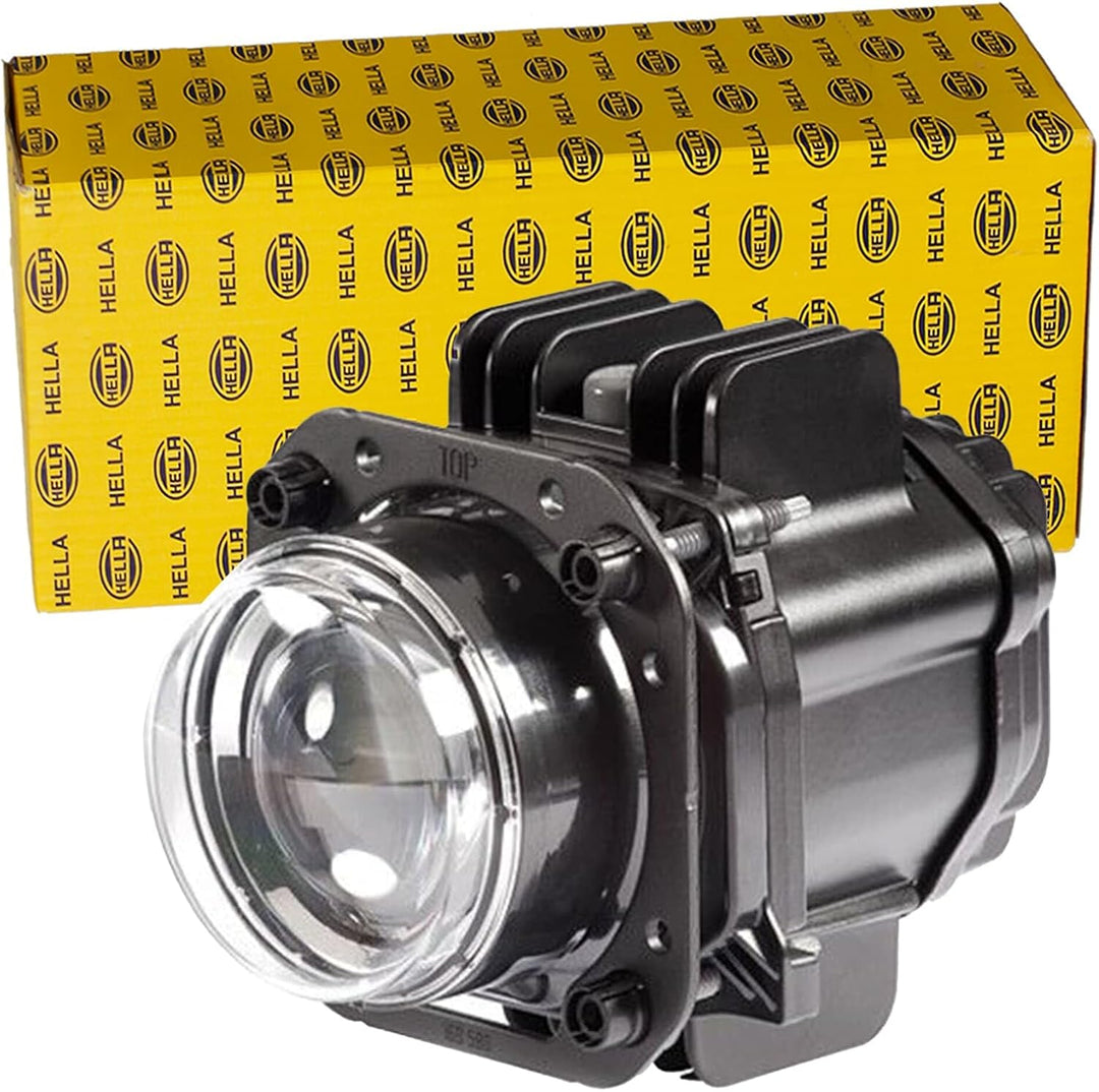 HELLA - DE/LED-Hauptscheinwerfer - 90mm Performance Bi-LED L70 - 24V - rund - Einbau - Stecker: AMP