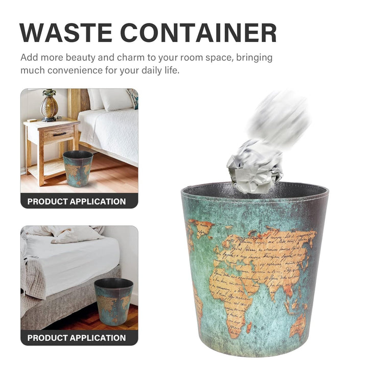 STOBAZA 1stk Karte Mülleimer Badezimmer-papierkorb Müll Container Bin. Abfalleimer Abfallbehälter Re