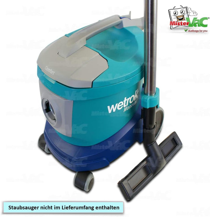 MisterVac Staubsaugerdüse Bodendüse Besendüse Parkettdüse Rosshaardüse + 2 gratis Filzrollen, kompat