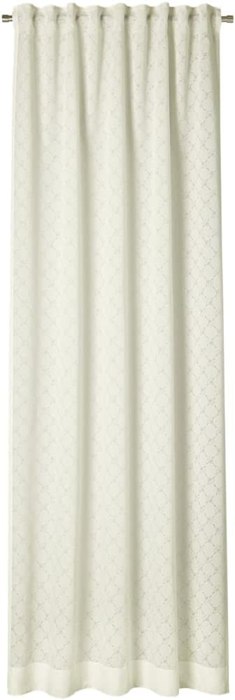 Joop! Living Vorhang mit verdecktem Schlaufenband Lucent Farbe Offwhite Grösse 130x250cm Einfarbig B