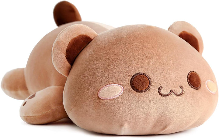 shownicer Plüschtier Braun Bär Kuscheltier Stofftier Kawaii Bär Plüsch, Bär Plüschkissen Spielzeug,