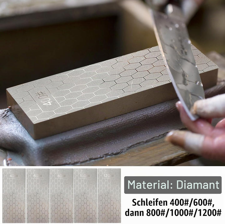 Diamant Schleifstein, 5 Stück Messerschärfer Diamant Messerschärfer, Schleifstein Diamantschleifstei