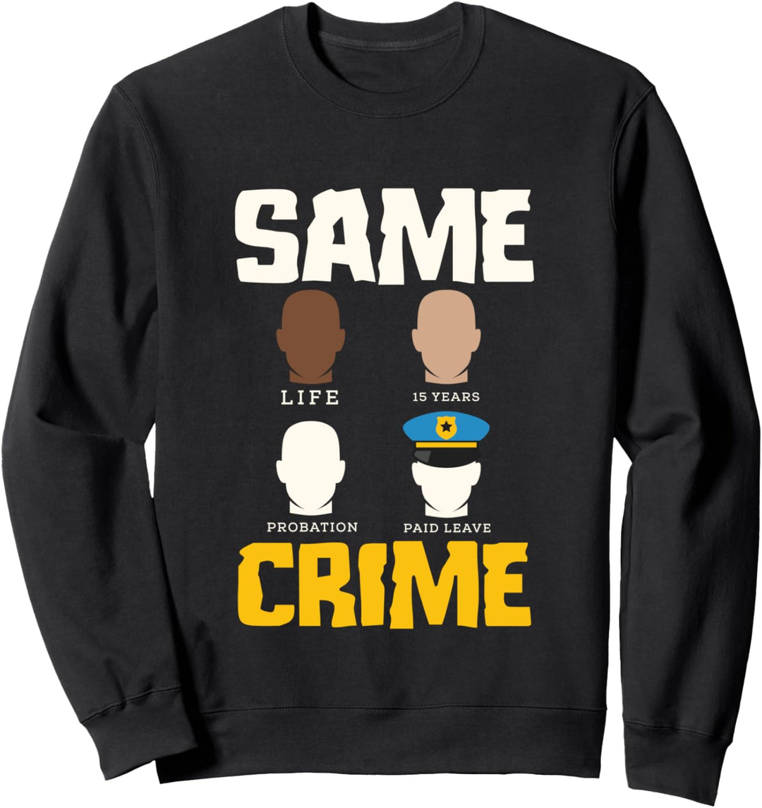 Gleiches Verbrechen Mehr Zeit Aktivist der politischen Sweatshirt