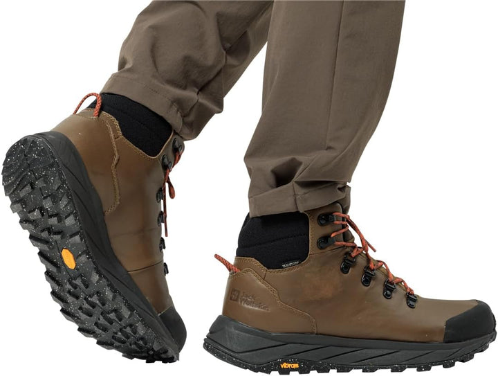 Jack Wolfskin Herren Terraquest X Texapore Mid MWanderschuh 41 EU Earth Brown, 41 EU Earth Brown