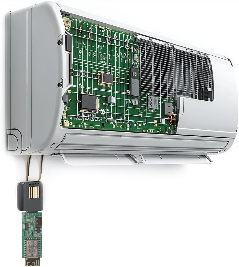 SLWF-01PRO Universal Ductless HVAC WiFi Steuermodul über Home Assistant oder Web-Interface für Klima