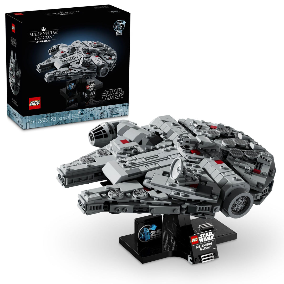 LEGO Star Wars - A New Hope Millennium Falcon 25th Anniversary Buildable Starship Model Collectible