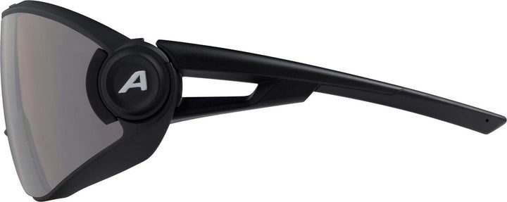 ALPINA 5W1NG QV - Kontrastverstärkende, Selbsttönende & Beschlagfreie Sport- & Fahrradbrille Mit 100