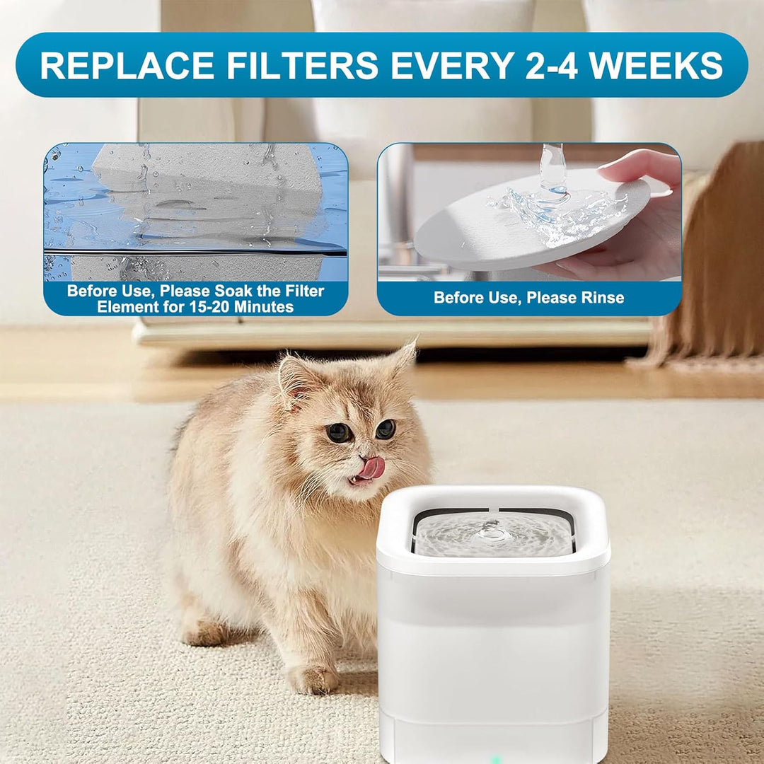 Katzenbrunnen Filter, 10 Stück für Petkit Eversweet Solo SE Solo 2 3 Pro 3 2s Katzen Trinkbrunnen mi