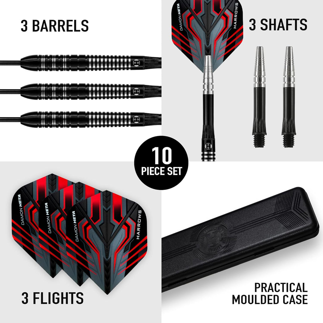 Harrows Darts Damon Heta 90% Tungsten Steeldarts 25g, 25g