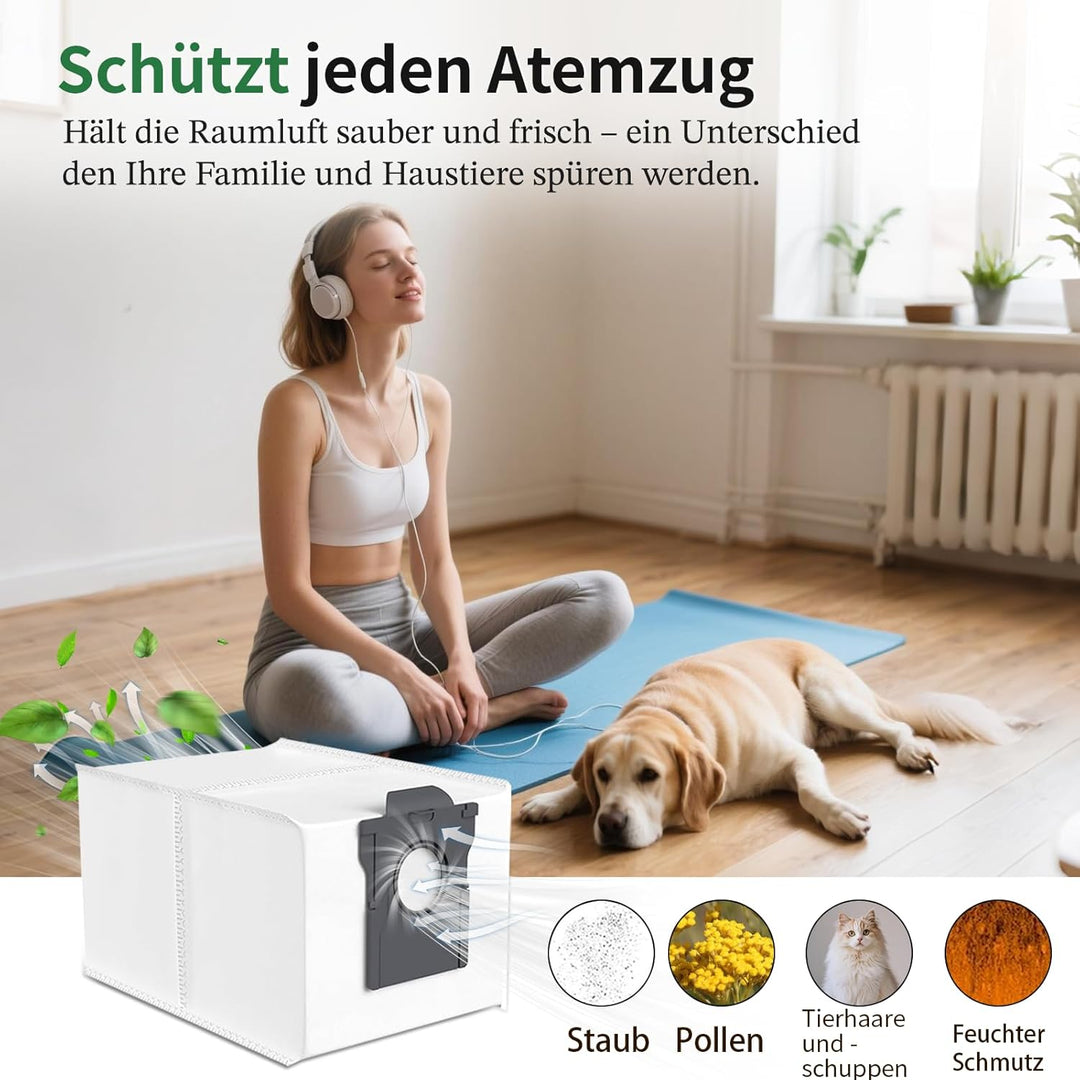 10 Stück Staubbeutel für Mova E30 Ultra/ P50 Pro Ultra/ V50 Ultra Staubsauger, Dreame L10s Serie, L2