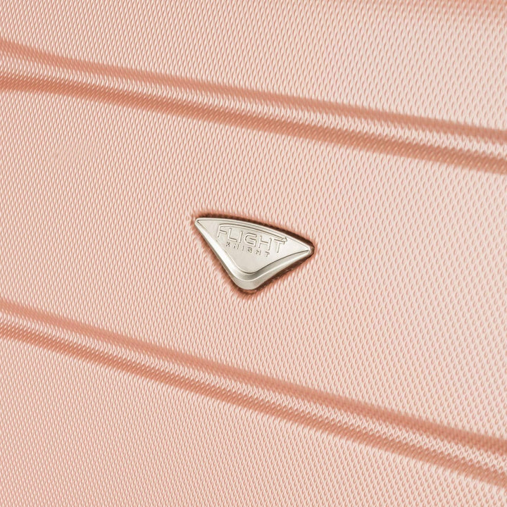 Flight Knight ABS Leichtgewicht Reisekoffer Koffer 3 Groben Kompatibel Mit Air Berlin, Lufthansa, Eu