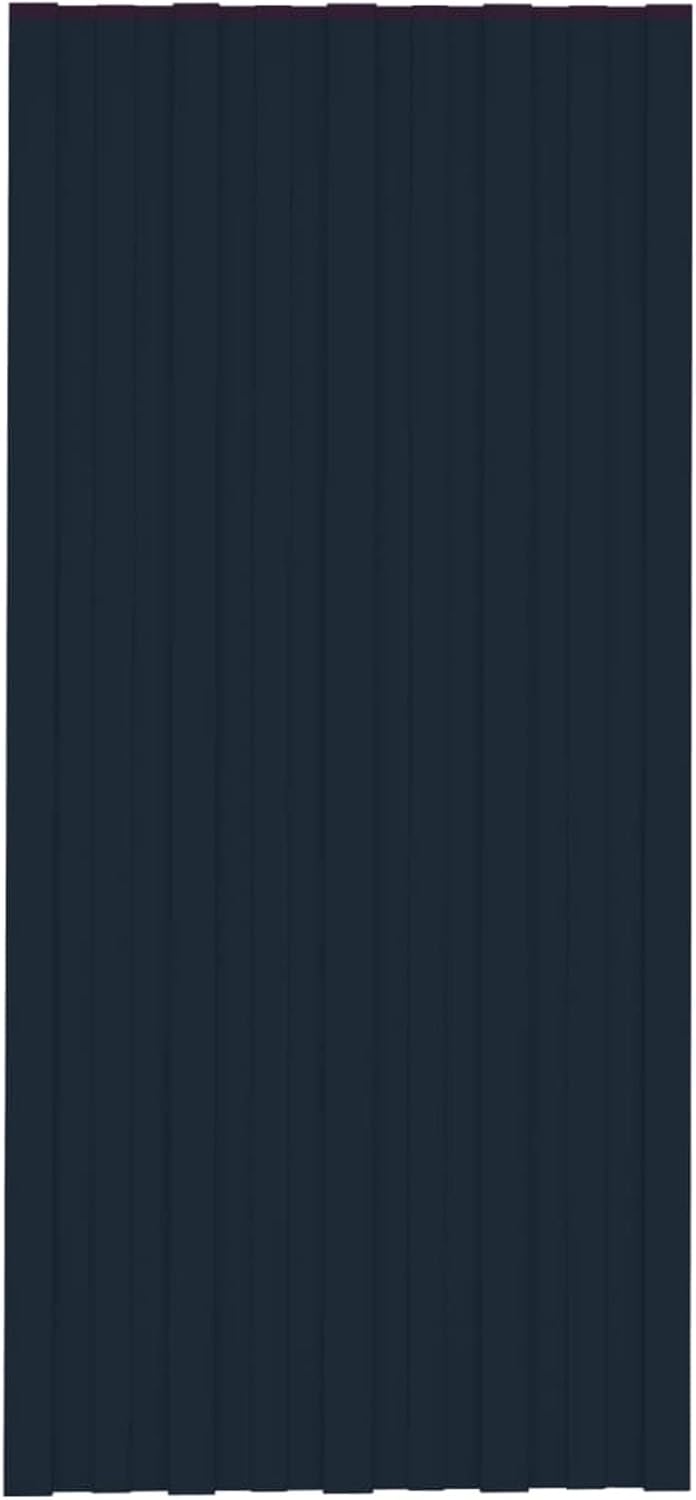 Homgoday Dachpaneele 12 STK. Trapezblech Dachpfannen Profilblech Dachblech Trapezbleche Dachplatten