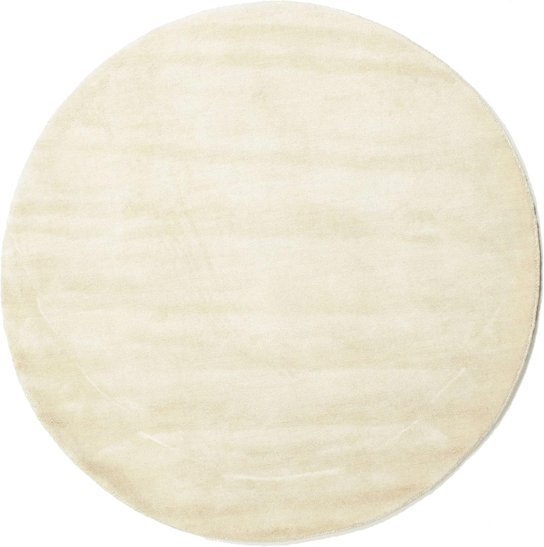 RugVista, Handloom, Teppich, Mittelflor, ∅ 150 cm, Rund, Wolle, Flur, Schlafzimmer, Küche, Wohnzimme