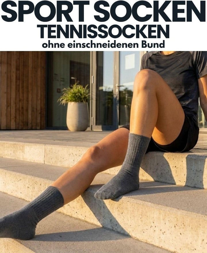 10 | 20 | 30 Paar Sportsocken Tennissocken Arbeitssocken Herren &amp; Damen Socken Baumwolle 35-38 10 Pa
