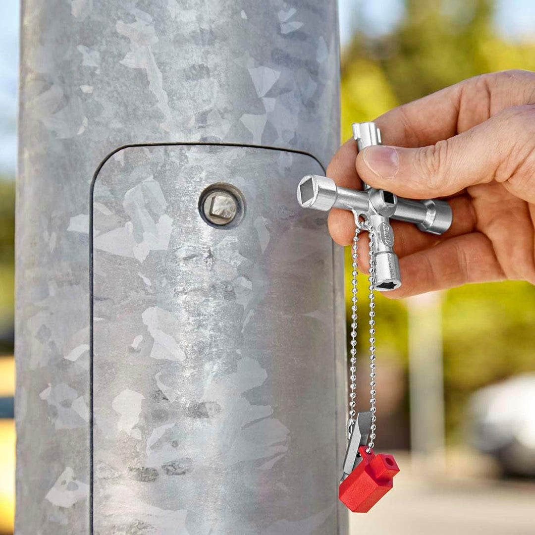 Knipex Schaltschrankschlüssel für gängige Schränke und Absperrsysteme 76 mm 00 11 03