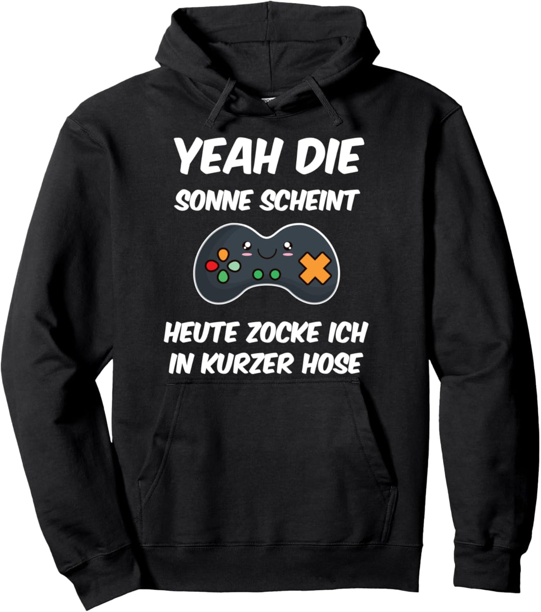 Lustiger Retro Gamer Zocker Spruch Gaming Controller Kinder Pullover Hoodie