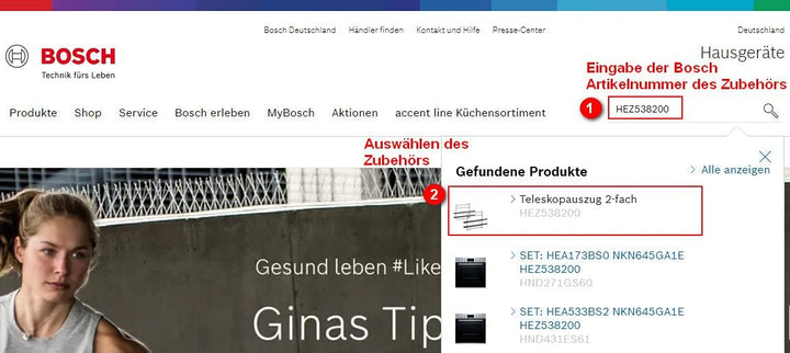 Bosch HEZ542000 Zubehör für Backöfen, Universalpfanne, grau emailliert, für Backöfen mit Backwagen S