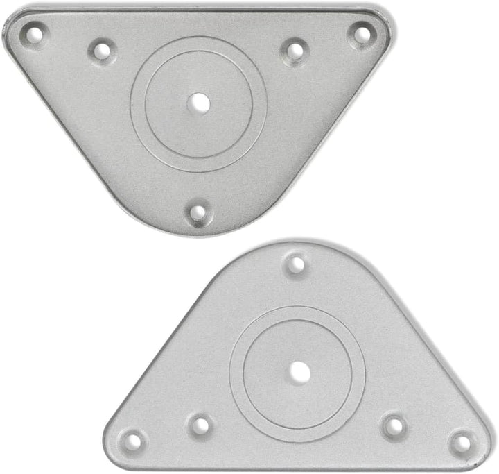vidaXL 4X Ø60mm Tischbein Tischbeine Tischfüsse Möbelbein Stützfuss stabil 110cm 1100 mm Nickel-gebü