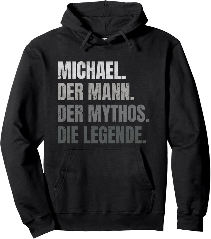Name Michael Lustiges Personalisiertes Geburtstagsgeschenk Pullover Hoodie