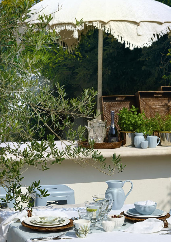 GreenGate Biscuit Plate Alice Ice Blue