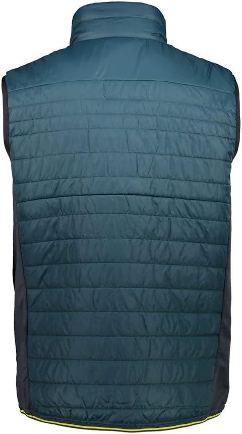CMP Herren Gilet in Nylon Traspirante Con Spaziose Tasche Weste 46 Petrolium, 46 Petrolium
