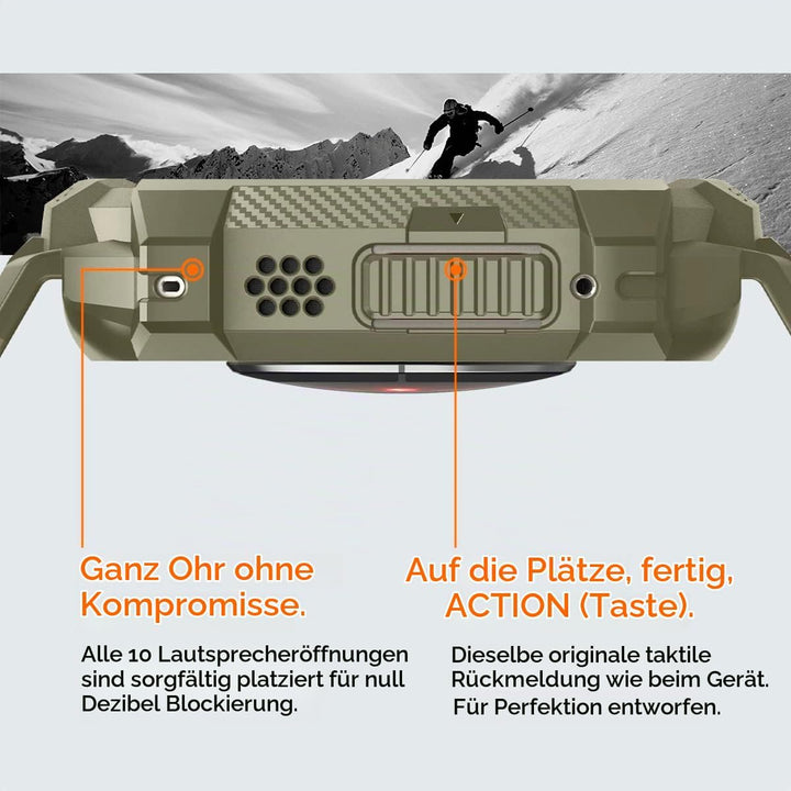 Spigen Rugged Armor Pro Hülle mit Band für Apple Watch Ultra 3/2/1 49mm | TPU-Unibody-Hülle mit Armb