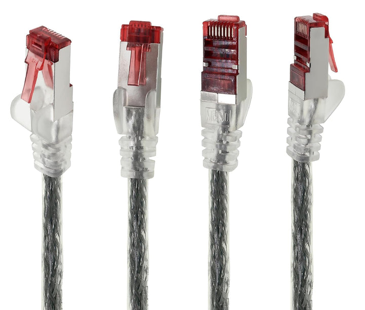 1aTTack.de - 1x 50m CAT6 Patchkabel S/FTP PIMF Schirmung CAT.6 RJ45 Netzwerkkabel Ethernetkabel DSL