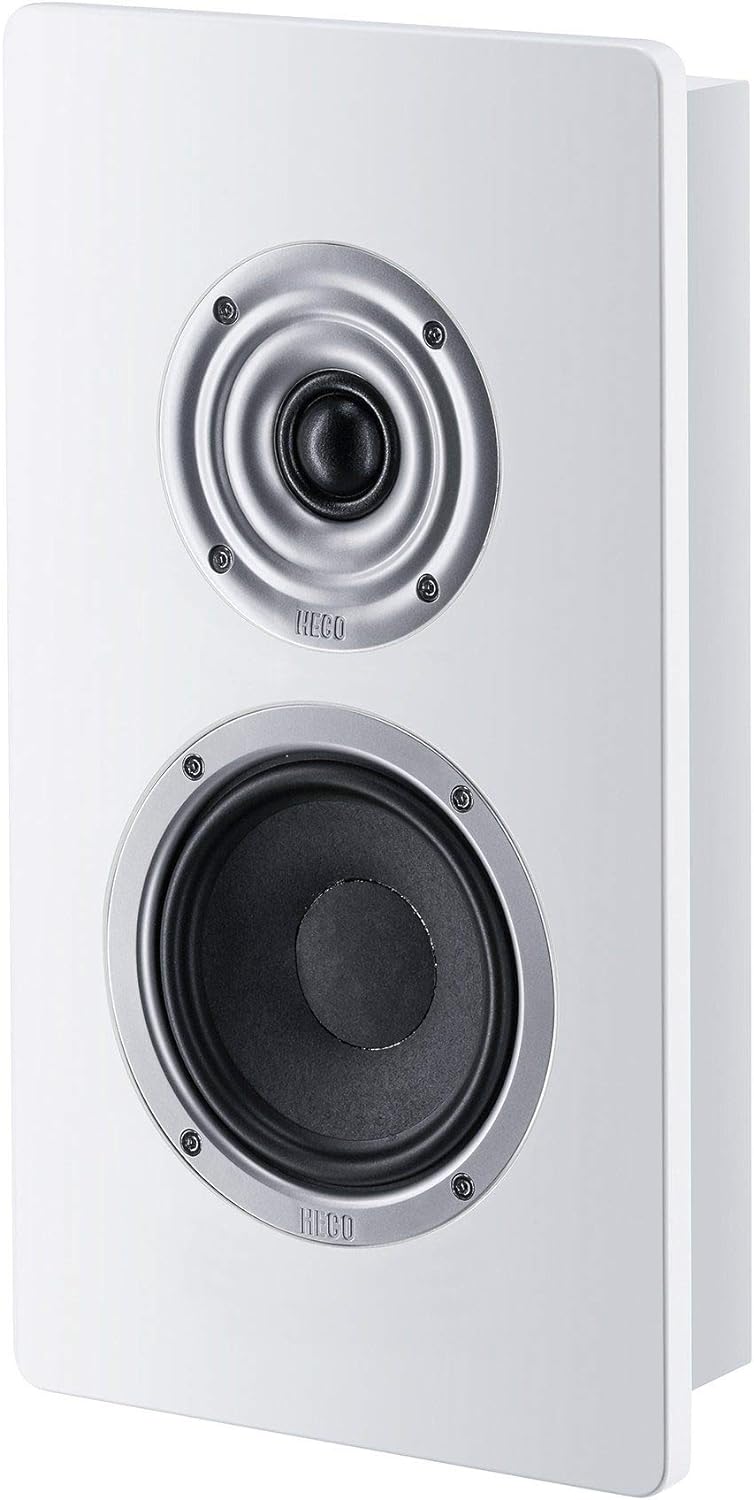 HECO Ambient Line 11 F, 2-Wege Wandlautsprecher, 1 Paar Weiss, Weiss