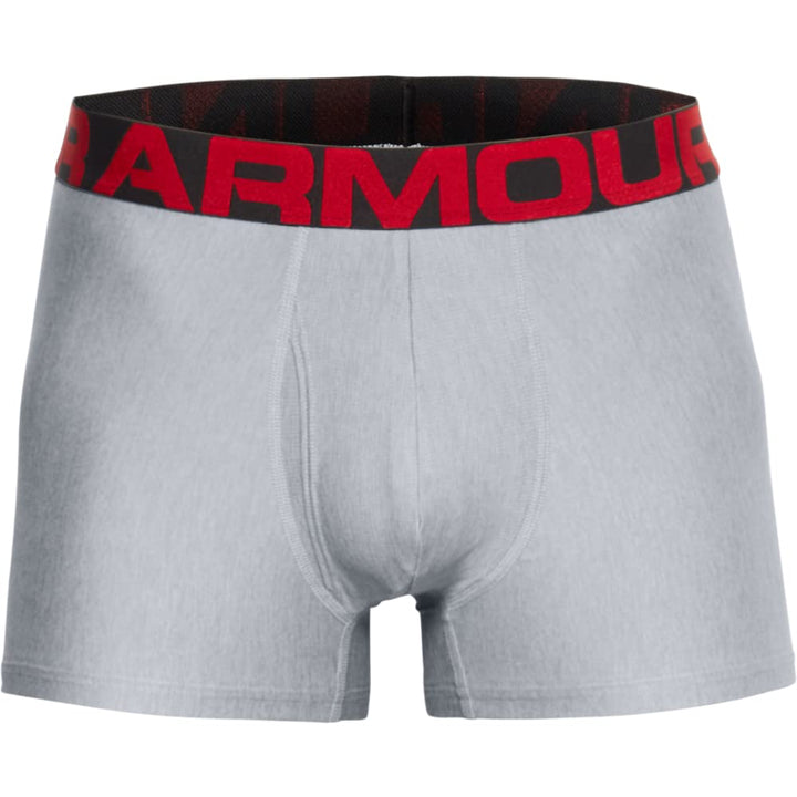 Under Armour Herren Tech 3in 2 Pack, schnelltrocknende Boxershorts, komfortable Unterwäsche mit enga