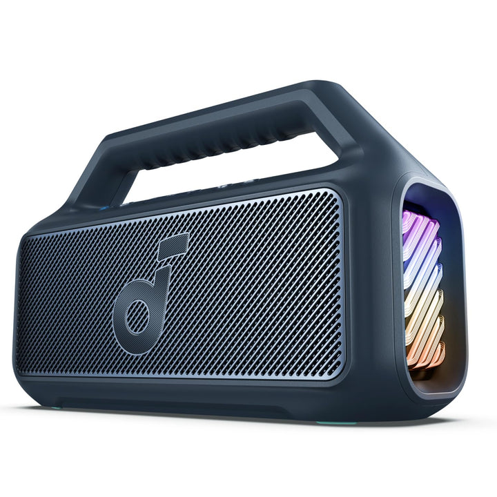 soundcore by Anker, Boom 2 Outdoor-Lautsprecher, 80W, Subwoofer, BassUp 2.0, 24h Akku, IPX7 Wasserdi