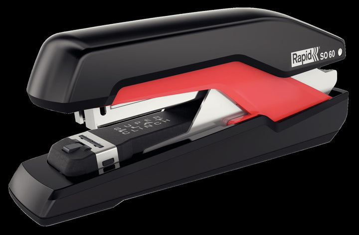 Rapid 5000553 Tacker Super Flachheftgerät (60 Blatt, Mühelos, Omnipress, Hochwertiges Ergonomisches