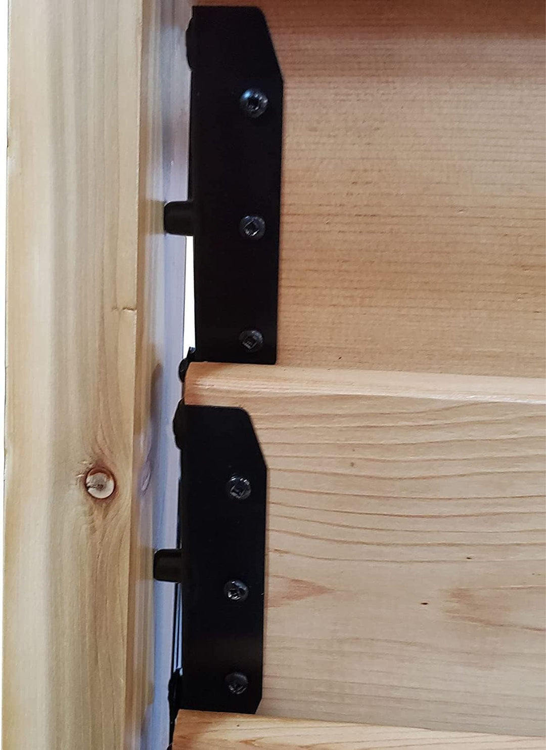 Louvers Hardware Set für Jalousien und Rollläden, Komplettset für 11 Bretter, Edelstahl E-beschichte