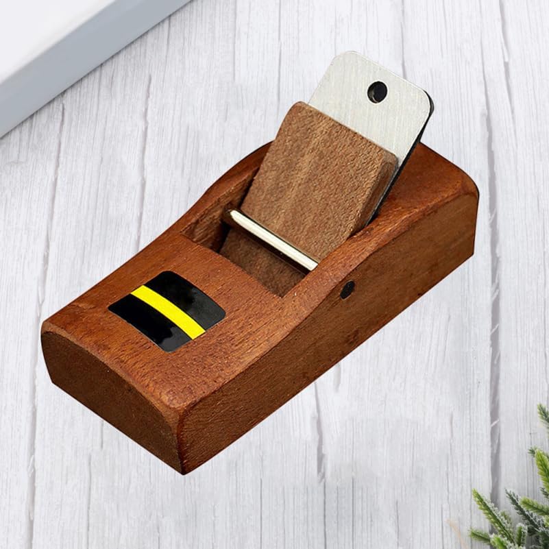 HOMSFOU Mini Handhobel Holz Hobel 11X11X11 Cm Präzises Werkzeug Für Feine Holzarbeiten Tischlerhandh