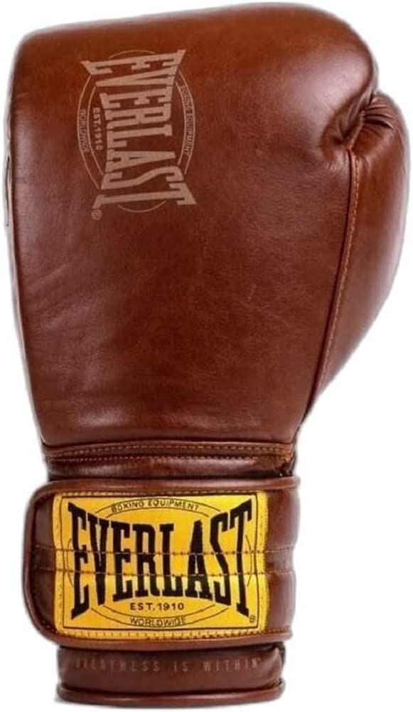 Everlast Unisex 1910 Boxing Handschuhe 12oz Braun, 12oz Braun