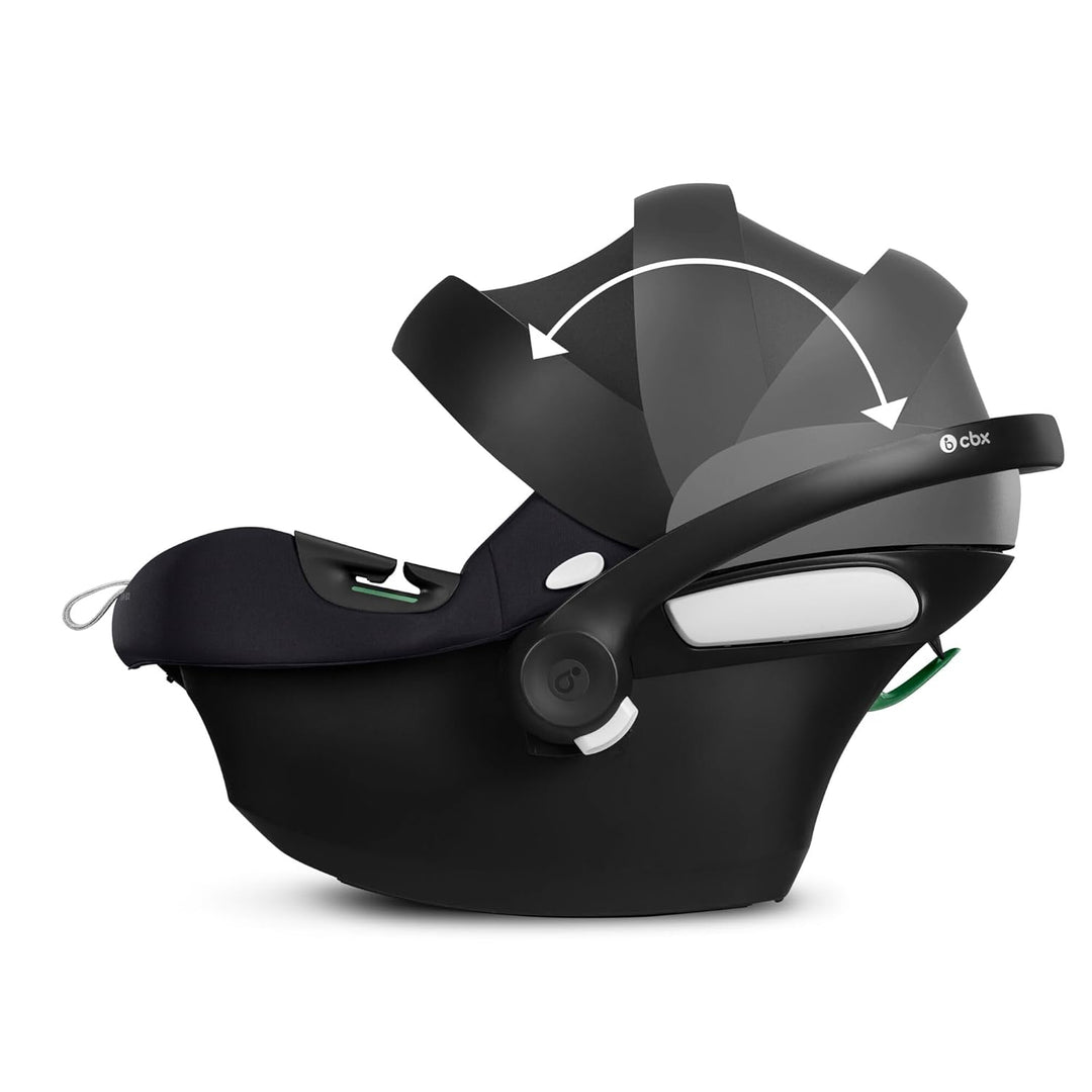 CYBEX Babyschale Aton B2 i-Size mit Base One, Ab Geburt bis ca. 24 Monate, Max. 13 kg, Inkl. ISOFIX-