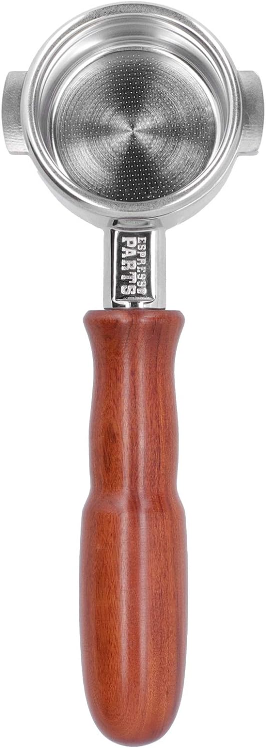 304 Edelstahl Bodenloser Siebträger Kaffeefilterhalter für La Marzocco 58mm