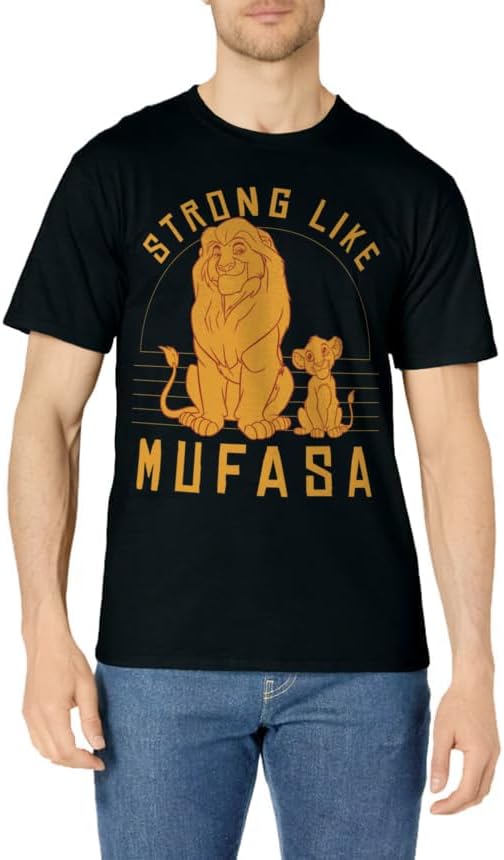 Disney Lion King Simba Strong Like Mufasa Graphic T-Shirt