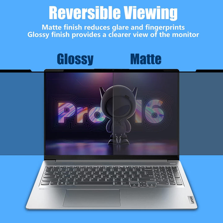 ZoRoll Magnetischer Privacy Filter für 13.3" Laptop, Blickschutzfolie | Notebook Privacy Screen Filt