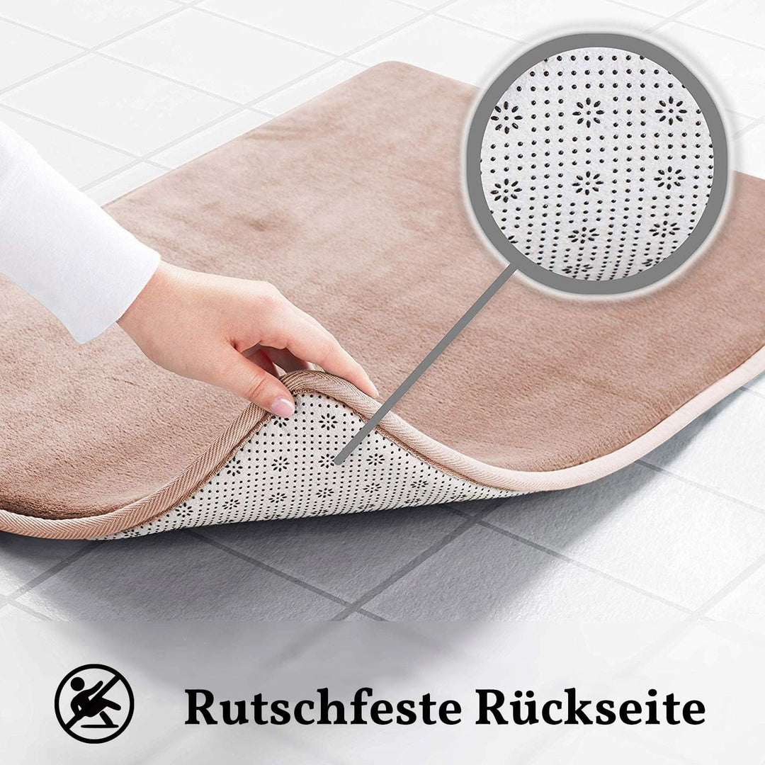 Wolke sieben Memory Schaum Badematte Badteppich rutschfest Badezimmerteppich Badezimmermatte antirut