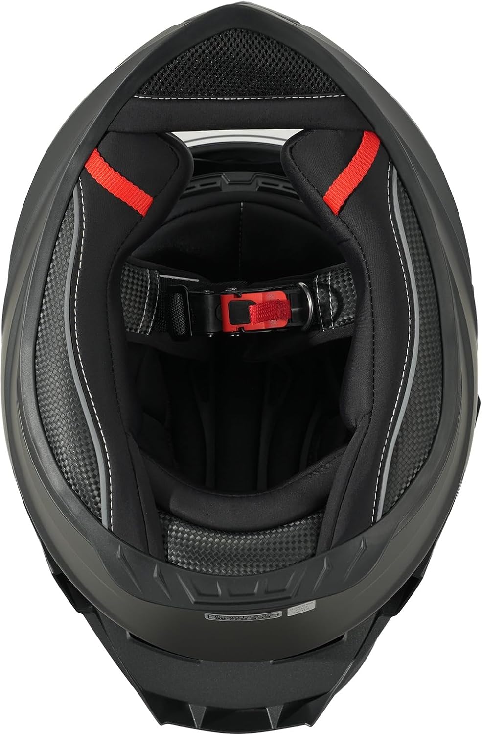 MY Motorrad Integralhelm Vollvisierhelm Mopedhelm mit Sonnenblende für Damen Herren,ECE 22.06 Genehm