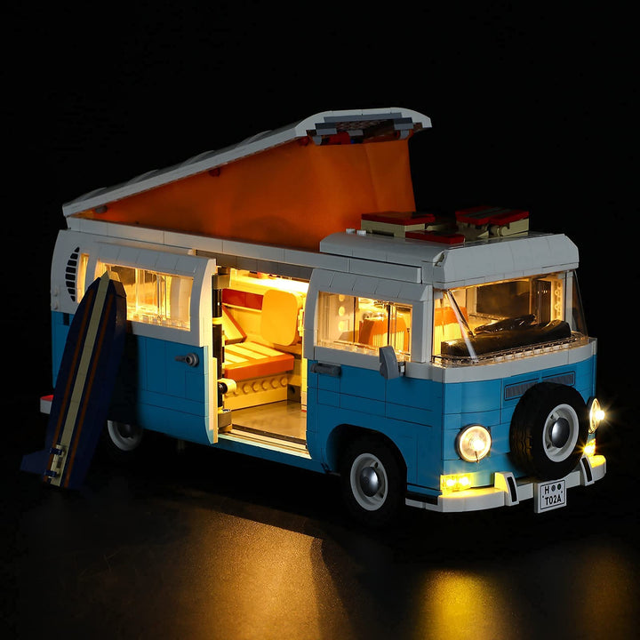 BRIKSMAX Led Beleuchtungsset für Lego Creator T2 Campingbus - Compatible with Lego 10279 Bausteinen