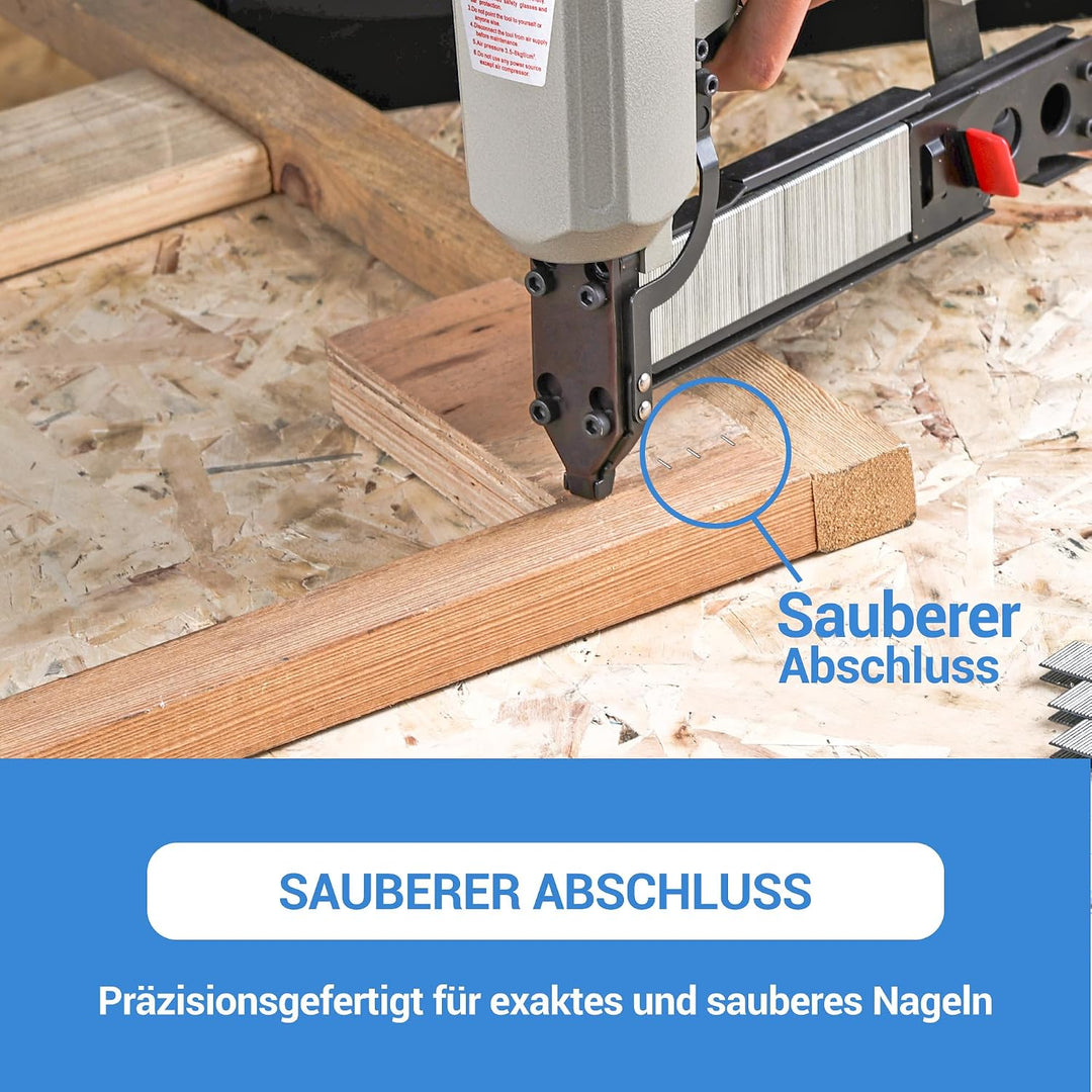 meite 9032 Typ 90 Schmalkrone Klammern für Tacker 18 Gauge 32mm Länge Verzinkte Klammern für Möbel H