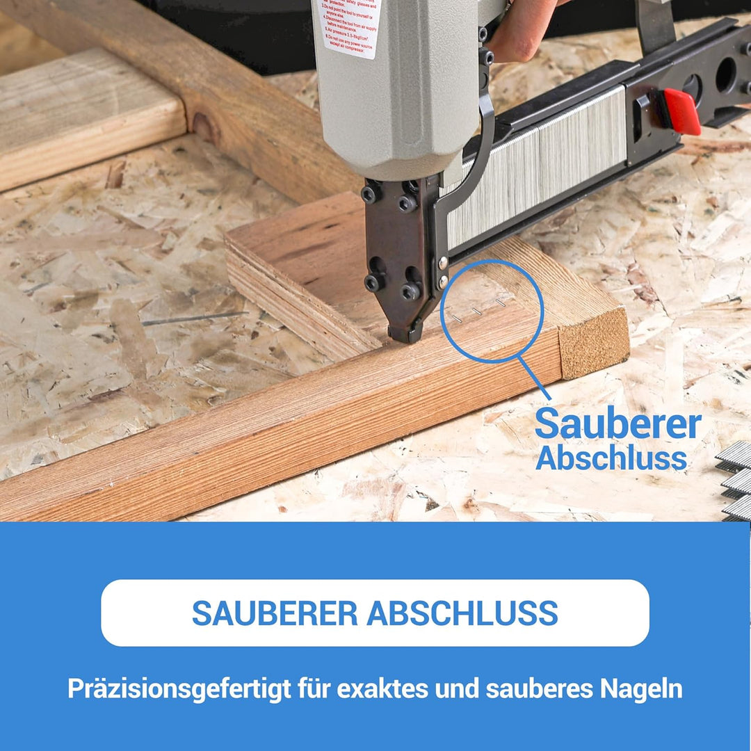 meite 18 Gauge K-Serie oder 90-Serie 1/4-Zoll Krone mit Schenkellängen von 1/2-Zoll bis 1-1/2-Zoll,