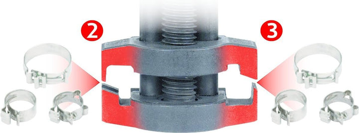 KS Tools 115.0911 Schlauchschellen-Spanner Ø 6 - 65 mm