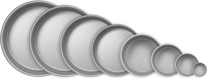 PME Runde Backform aus eloxiertem Aluminium, 356 x 76 mm, 35.6 cm 35 x 35 x 7.5 cm, 35 x 35 x 7.5 cm