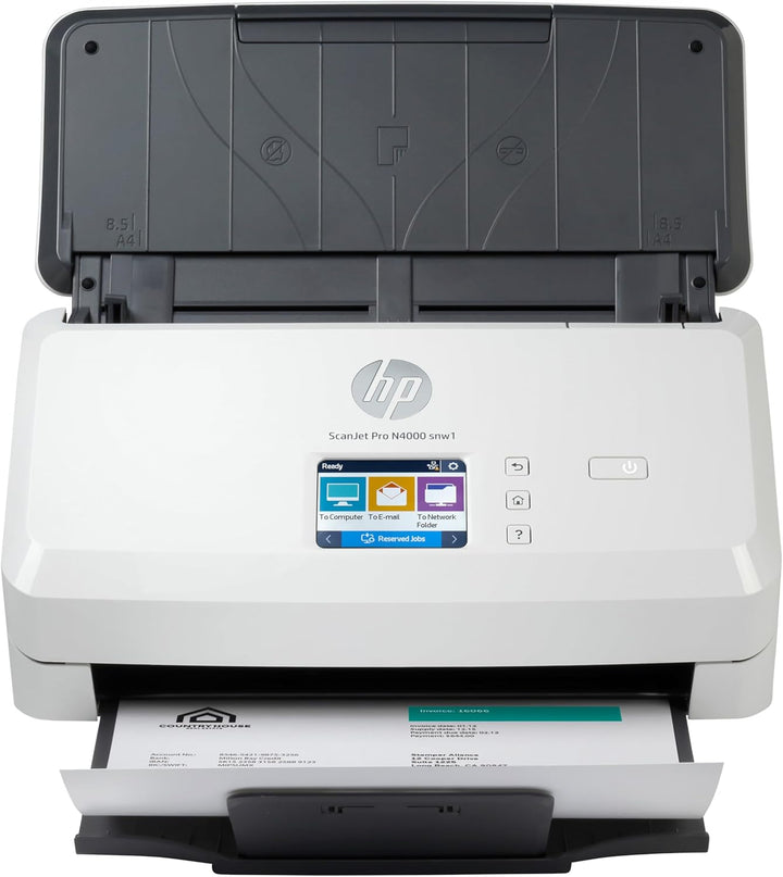 HP ScanJet Pro N4000 snw1 (Scanner, Einzelblattzufuhr, 50-Blatt ADF, WLAN, LAN, USB)