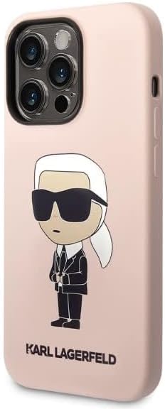 KARL LAGERFELD KLHMP14XSNIKBCP Hülle für iPhone 14 Pro Max 6,7" hardcase rosa SI