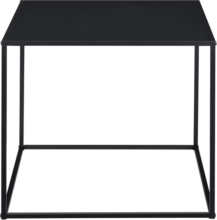 [en.casa] Beistelltisch Russafa 50x55x55 cm Wohnzimmertisch Industrie-Design Metall Schwarz 50 x 55