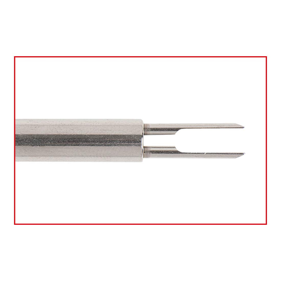 KS Tools 154.0121 Entriegelungswerkzeug für Flachstecker/Flachsteckhülsen 2,8 mm (AMP Tyco MCP)
